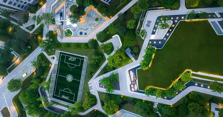 Aerial landscape planning